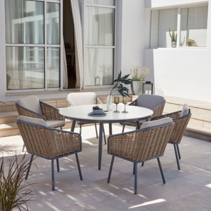Garden Furniture CALDERA 6 Seater Dining Set