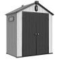 Garden Shed Plastic with Sloping Roof 8 x 8ft