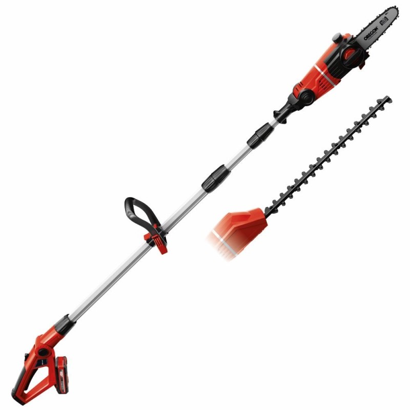 Einhell 18V Cordless High Reach Hedge Trimmer & Pruner Kit