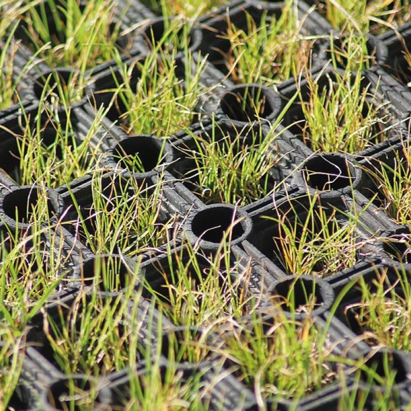 Safa Grass Hollow Ring Rubber Grass Mat 1.5m x 1m