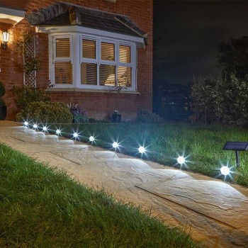 Multi Spot Solar Lights 10L - Set of 10