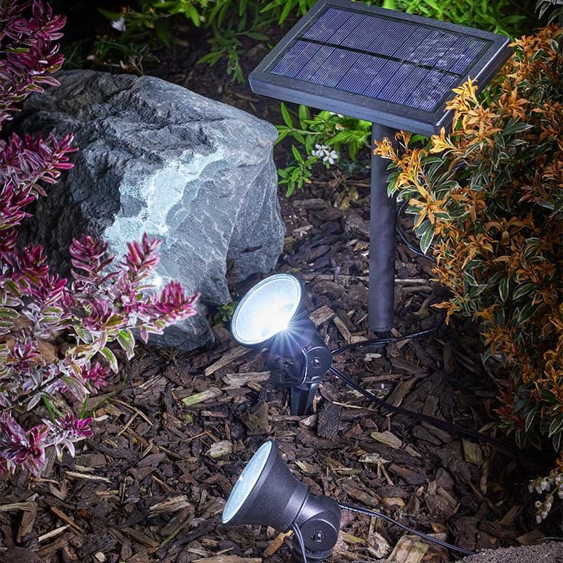 Multi Spot Solar Lights 10L - Set of 10