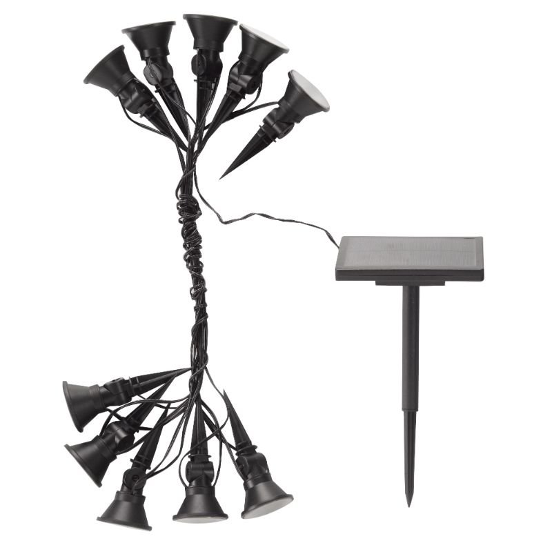 Multi Spot Solar Lights 10L - Set of 10