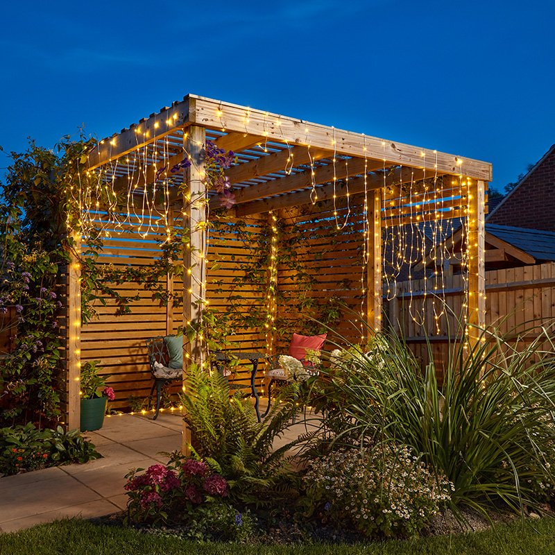 Smart Garden String Light - Cool/Warm White 200 LED