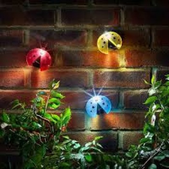Solar Novelty Lady Bug Lights 