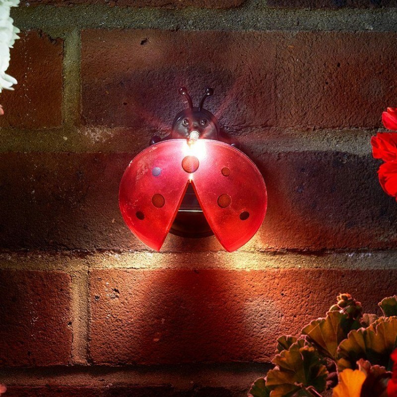 Solar Novelty Lady Bug Lights 
