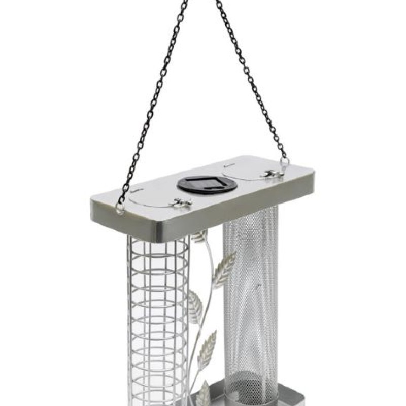 HENRY BELL SOLAR TWIN SILVER FEEDER
