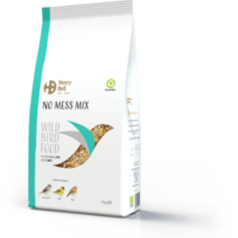 Henry Bell Bird Seed - No Mess Mix 1Kg