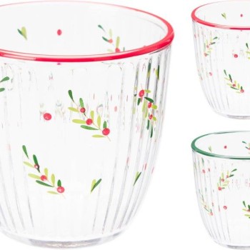 DRINKING GLASS 295ML XMAS ASSORTED DESIGN