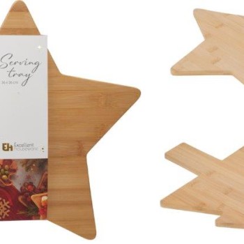 SERVING TRAY BAMBOO ASSORTED DESIGN