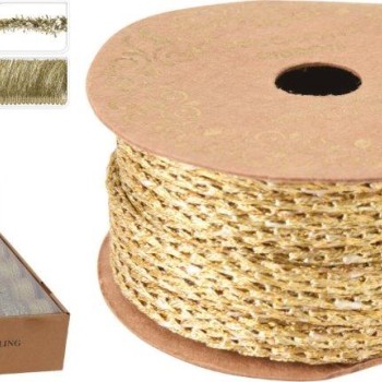 RIBBON 35MMX3M C.GOLD ASSORTED DESIGNS