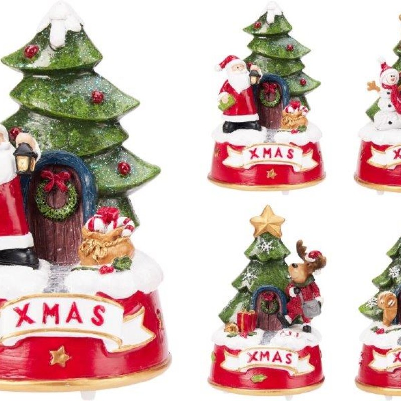 XMAS FIGURES WITH MUSIC 4ASS