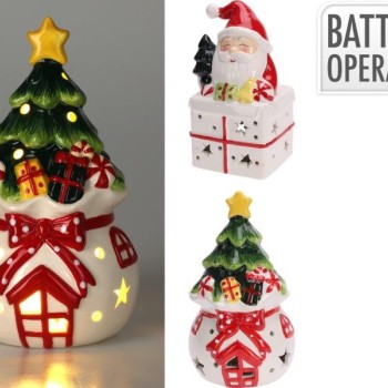 XMAS FIGURE WITH LED 11X20CM