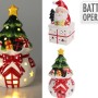 XMAS FIGURE WITH LED 11X20CM
