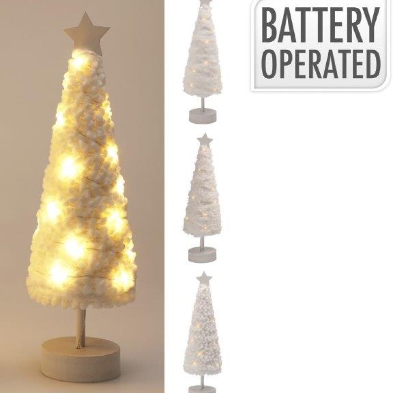 XMAS DECORATIVE TREE LED 12X37CM