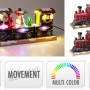 SANTA TRAIN WITH LED 2ASS