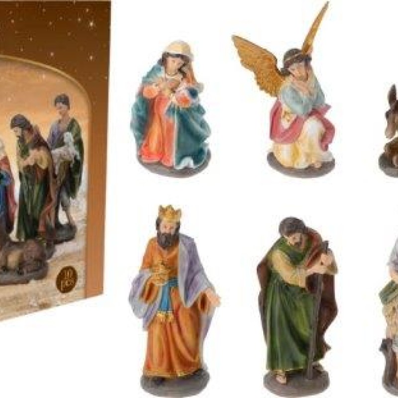 NATIVITY FIGURINES 10PCS 20CM