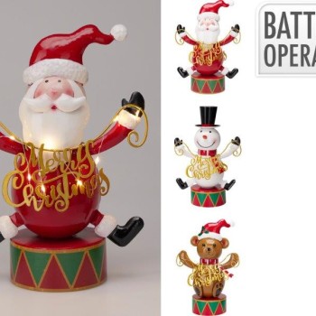 XMAS DECO WITH LED 28CM