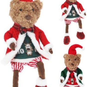 BEAR SITTING 59CM 2ASS D