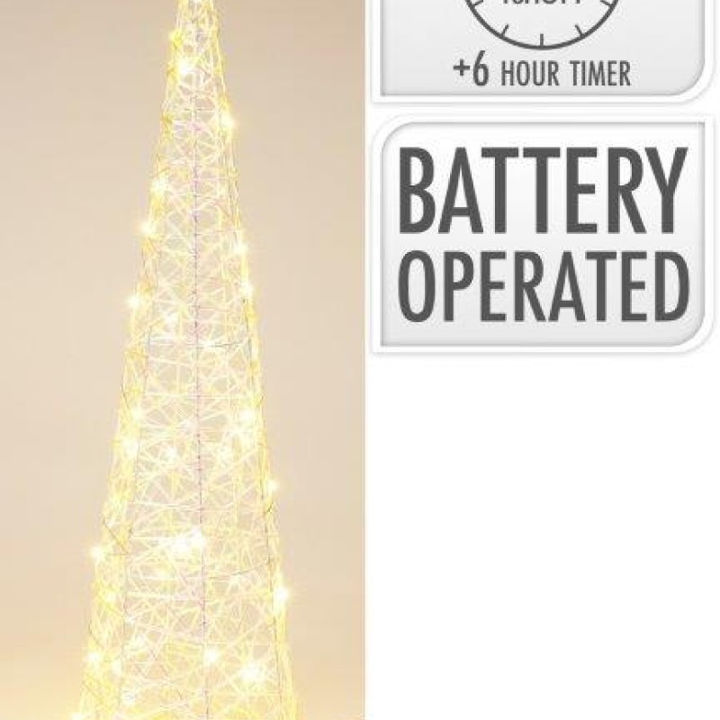 CONE 60CM WITH LED WHITE