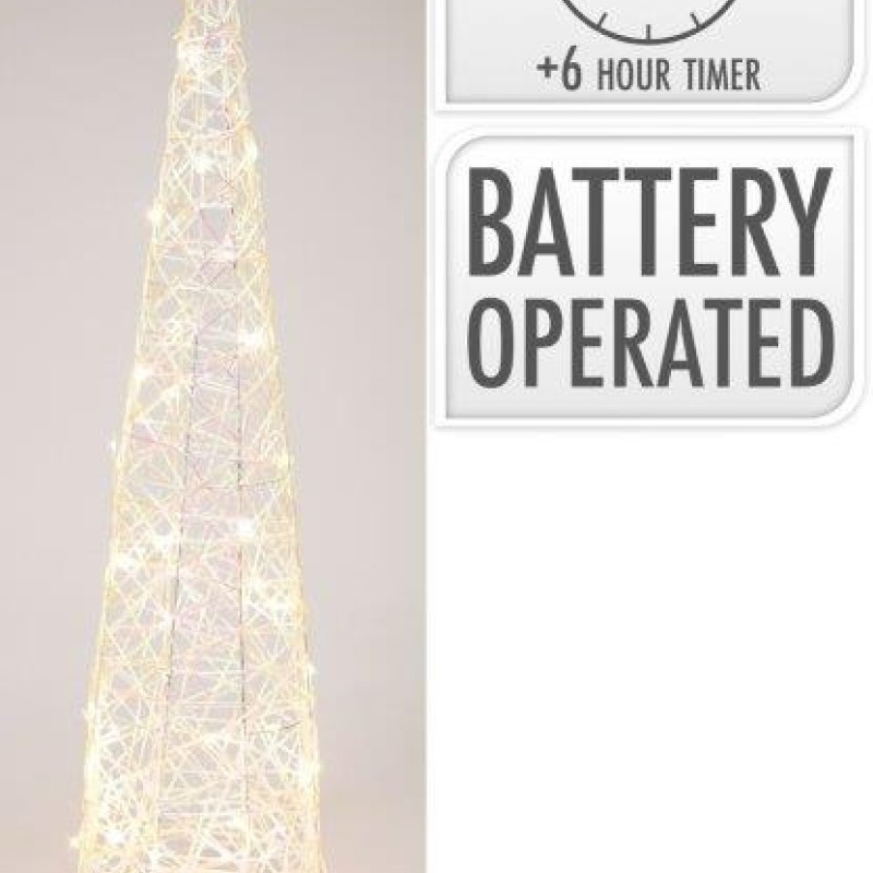 CONE 80CM WITH LED WHITE