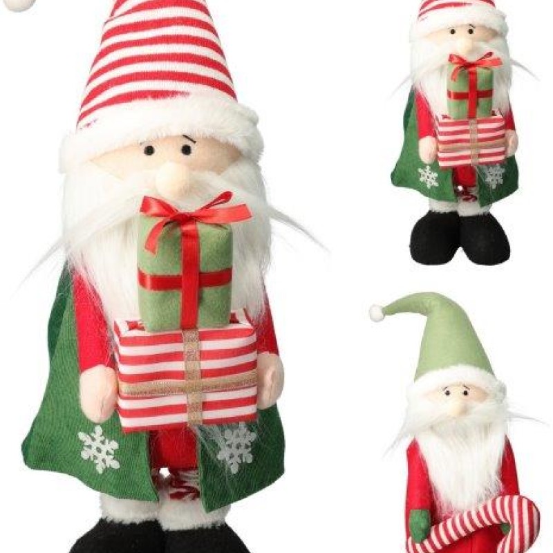 SANTA TELESCOPE LEGS 84CM 2ASS