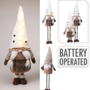 GNOME TELESCOPE LEGS LED BROWN