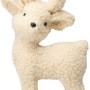 DEER STANDING 40CM BEIGE