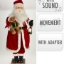 SANTA CLAUS 110CM WITH MUSIC