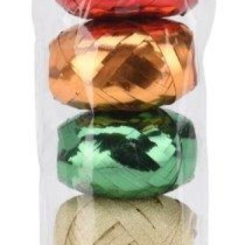 WRAPPING RIBBON SET OF 6 COLOR