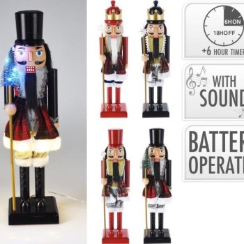 SOLDIER 57CM WITH LED ASSORTED DESIGNS