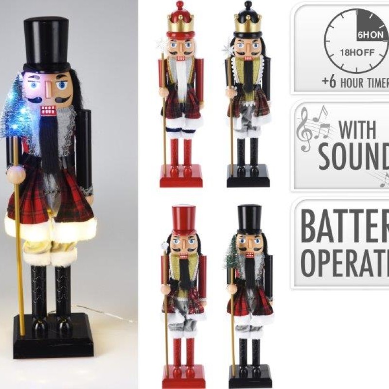 SOLDIER 57CM WITH LED ASSORTED DESIGNS