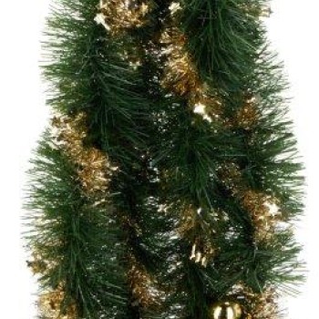 TINSEL GARLAND 270CM GOLD