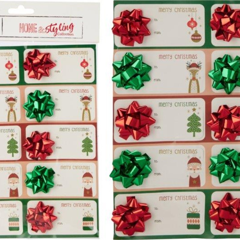 GIFT TAG STICKER SET10