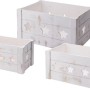 CRATE SET 3 STAR WHITE WASH