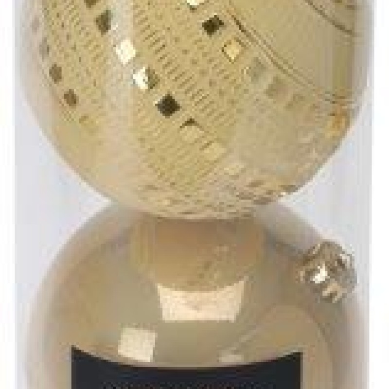 XMAS BALL 4X150MM GOLD