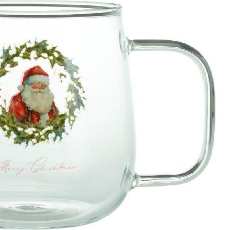 COFFEE TEAGLASS DECORATED ASSORTED DESIGNS