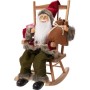 SANTA 45CM BROWN ROCKING CHAIR