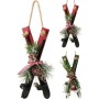 SKI HANGING DECOR 30CM ASSORTED