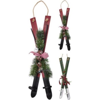 SKI HANGING DECOR 60CM ASSORTED