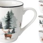 MUG PORCELAIN 320ML SNOW XMAS ASSORTED DESIGNS