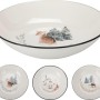 PLATE DEEP PORCELAIN 20CM ASSORTED DESIGN