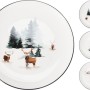 PLATE PORCELAIN 27CM ASSORTED XMAS DESIGNS