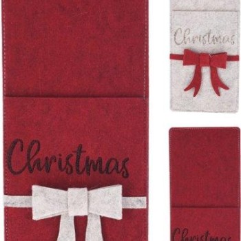 CUTLERY BAG BOW ASSORTED COLOURS