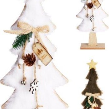 XMAS TREE 37CM ASSORTED COLOR