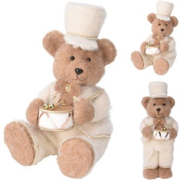 BEAR FIGURE 41CM BROWN ASSORTED