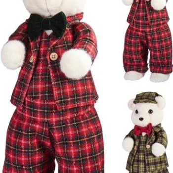 BEAR STANDING 52CM ASSORTED