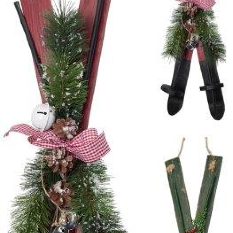 SKI HANGING DECOR 60CM ASSORTED