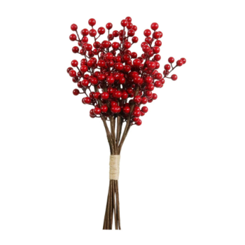 LOTUS: XMAS BERRY HANDTIE RED