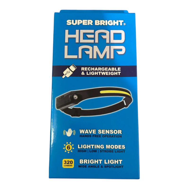IMP SUPER BRIGHT HEAD LAMP - RECHARGEABLE